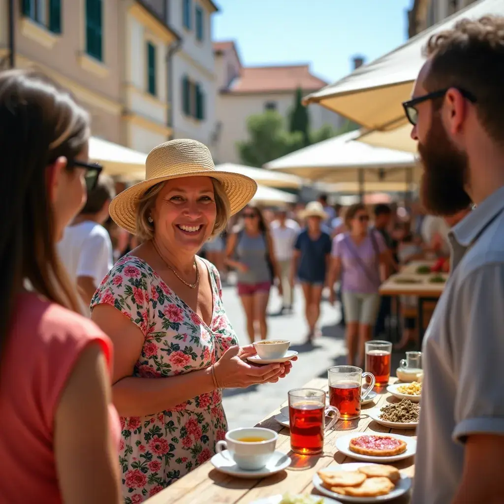 Zdravstveni savjetnik s knjigom o prirodnim lijekovima