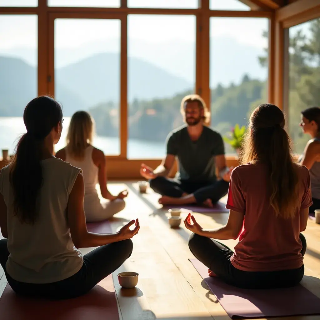 Slika srca sa zelenim listovima oko njega